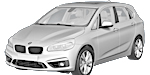 BMW F45 U115B Fault Code